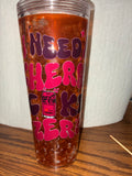 Snow Globe Tumbler